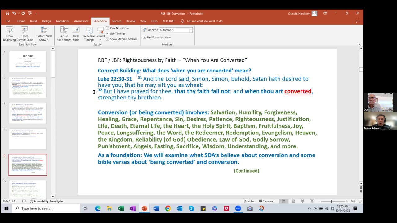 Righteousness by Faith / Justification by Faith (part 8)