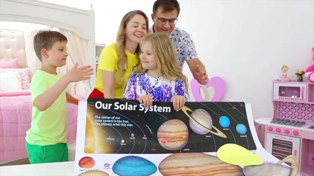 Roma and Diana at school video compilation about school
