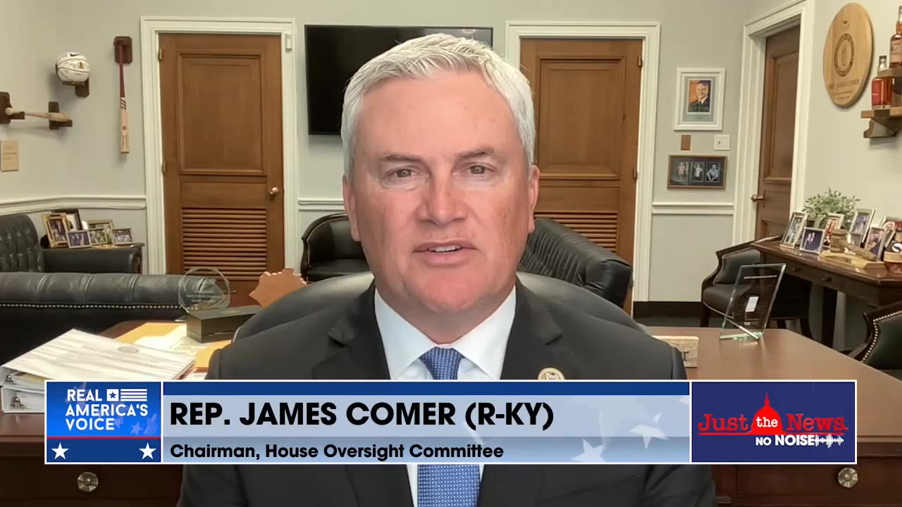 Rep. Comer discusses Biden