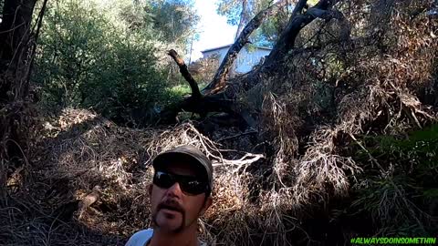 Cleaning out Waterfall new property