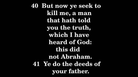 John 8 King James version