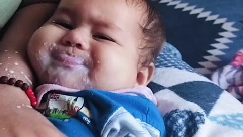 Funny video cute baby