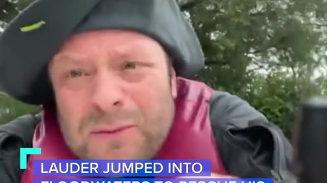 HURRICANE IAN: MANSWIMS HALF-MILE TORESCUE HIS MOM