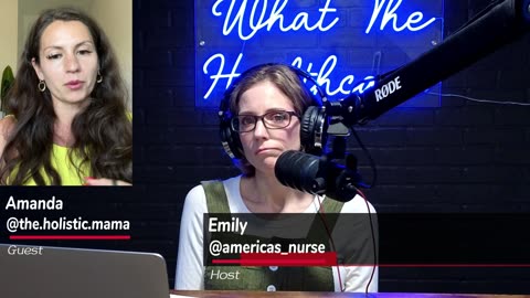 WTH (What The Healthcare) Podcast - Episode 09 -w- Amanda aka @the.holistic.mama