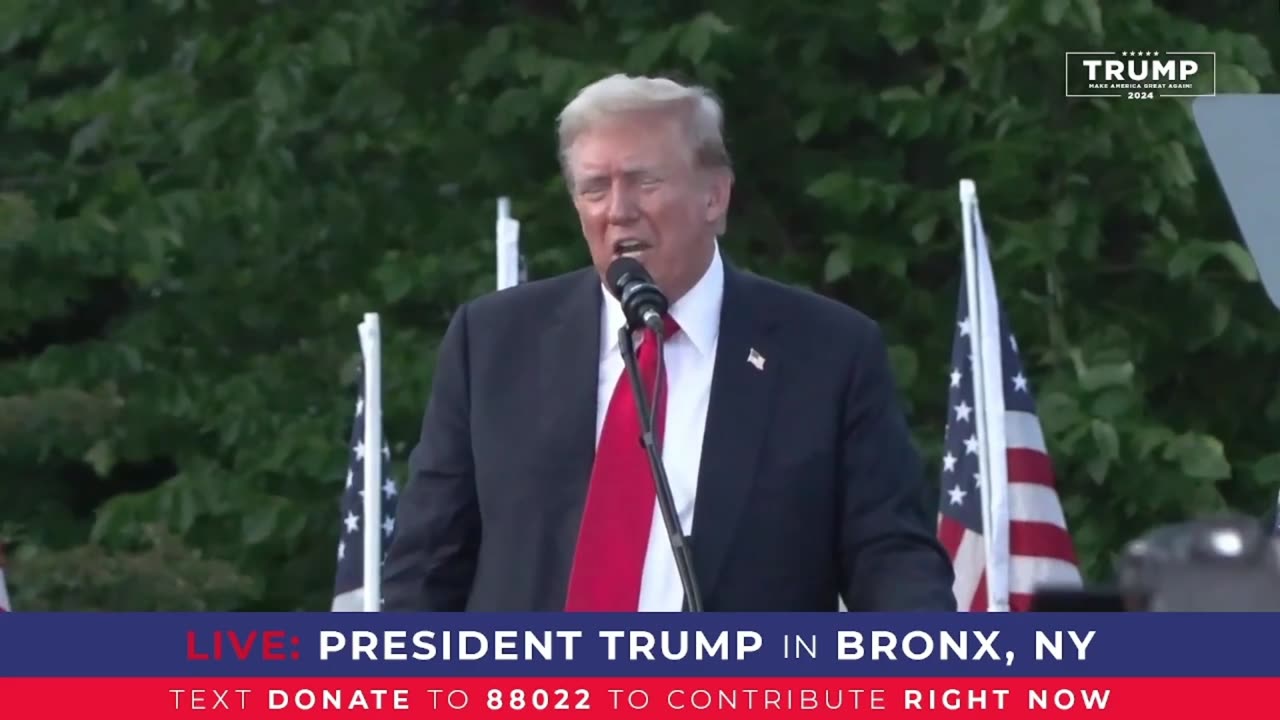 (FULL SPEECH) President Trump South Bronx, New York