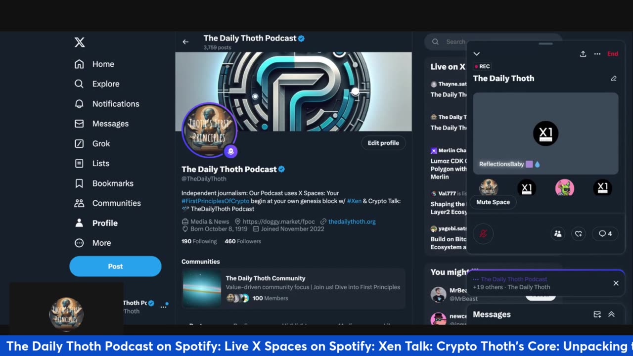 Xen #Crypto Talk: The Daily Thoth Podcast