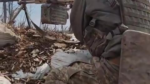 Ukrainians Holding Outer Trenches