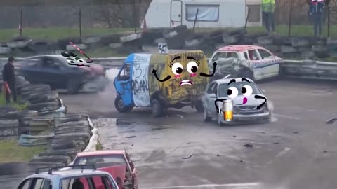 Cartoon cars chase🤣😆