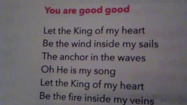 Being in YOUR presence