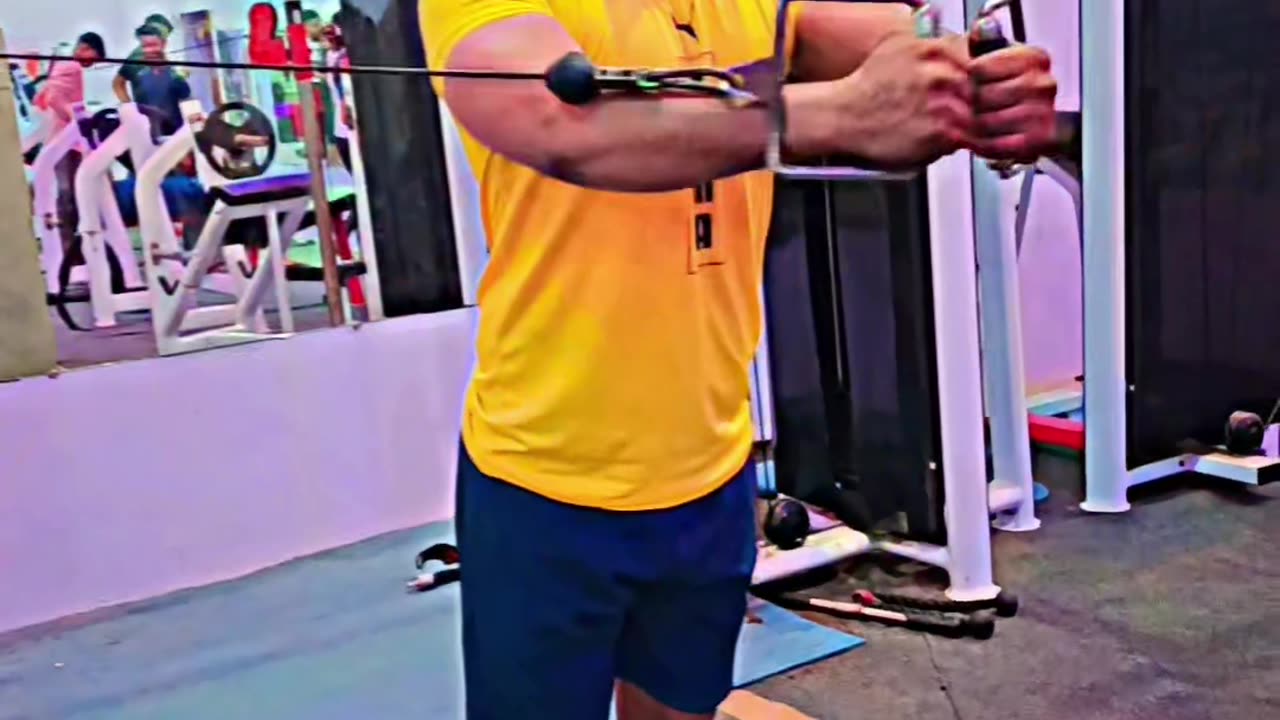 Gym workout
