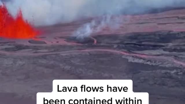 Mauna Loa, the world's largest active volcano, erupts in Hawaii