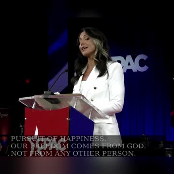 Our freedom comes from God—not any other person or government #CPAC