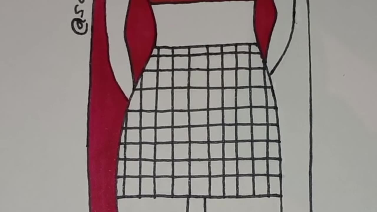 If Tony Thompson Was A Girl Inspired Fashion Illustration Speed Colouring