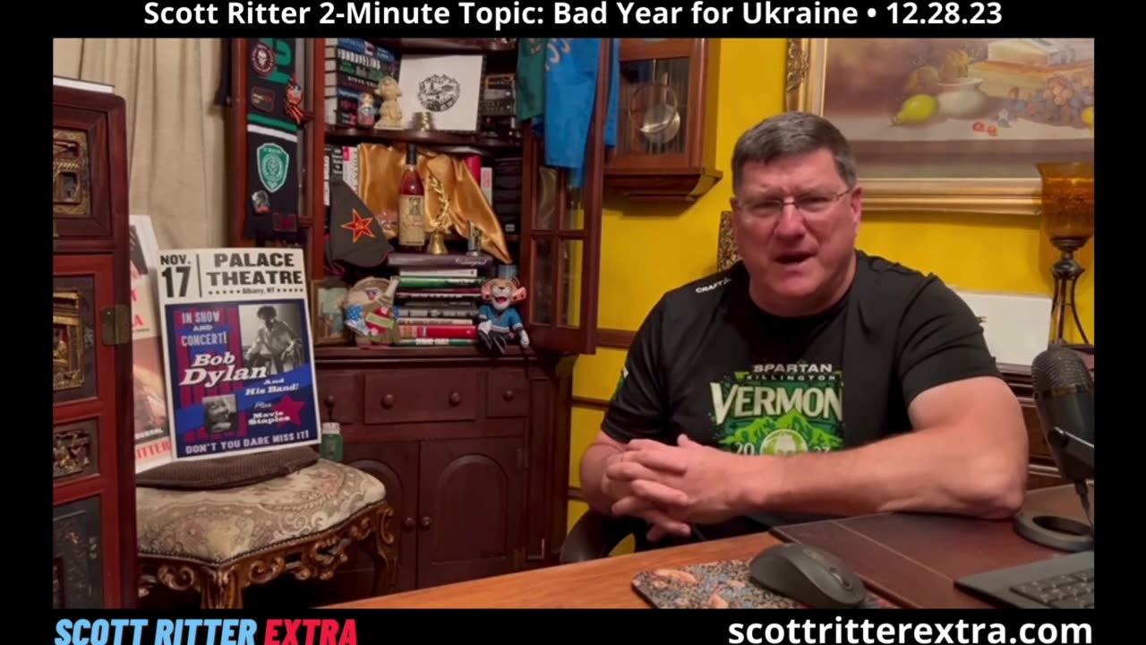 Scott Ritter 2-Minute Topic: Bad Year for Ukraine