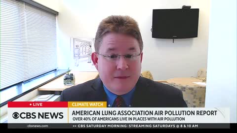 Millions of Americans live in places with unhealthy levels of air pollution