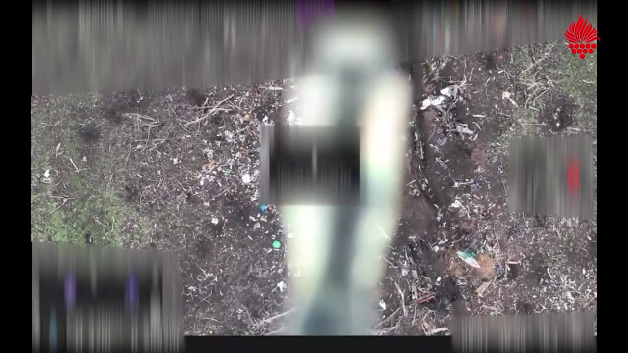 Footage from Ukrainian "Death From Above" Drone Group
