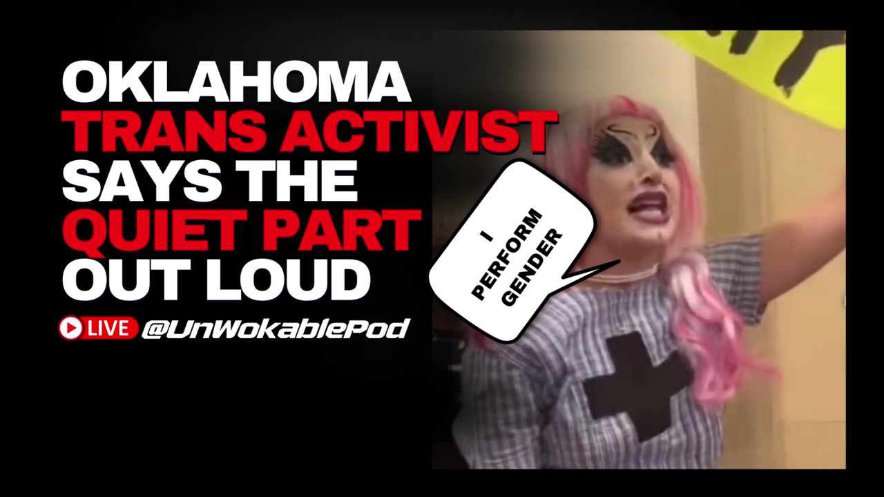 Trans Activist Says The Quiet Part OUT LOUD