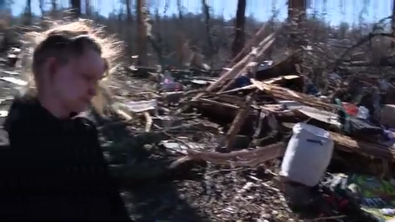 4-month-old found in fallen tree after being tossed by tornado