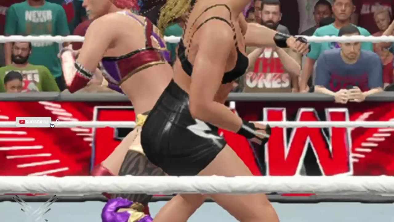 WWE 2K23 Showdown Ronda Rousey's Incredible Flip on Asuka