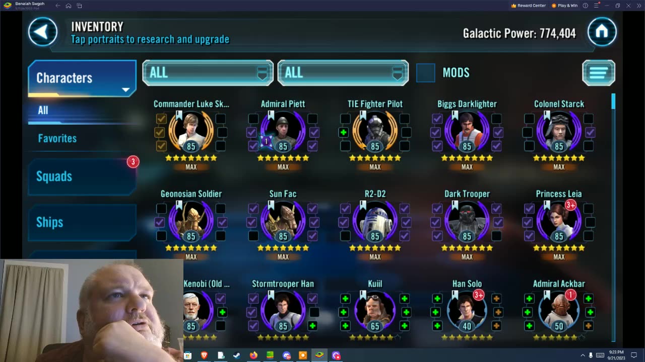 Star Wars Galaxy of Heroes F2P Day 148