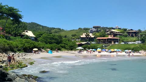 Beach Vigia Garopaba SC Brazil