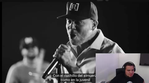 reaction to Residente bajo y batería