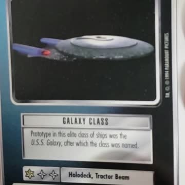 Opening a 1994 Star Trek: TNG CCG pack - 1
