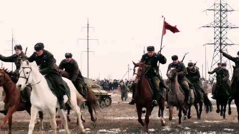 Massive reconstruction of the last days of the Battle of Stalingrad