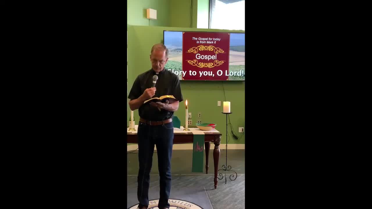 Saint Paulus Lutheran Church - Sunday Service - Fifteenth Sunday In Ordinary Time - 11 July 2021