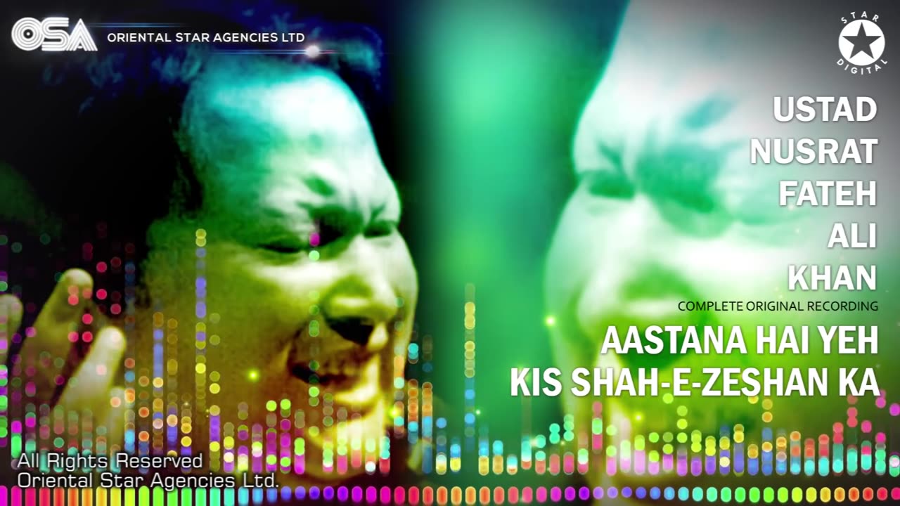 Aastan Hai Yeh Kis Shah-E-Zeshan Ka - Ustad Nusrat Fateh Ali Khan