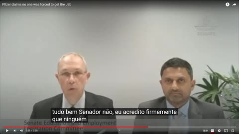 Presidente da Phizer Confrontado Acerca das vacinas forçadas em Medicos Enfermeiros etc.