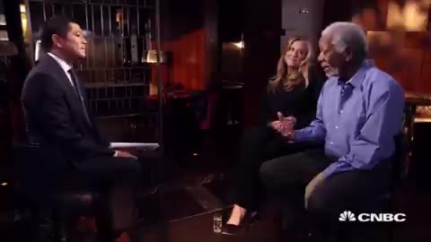 Morgan Freeman: "I'm a huge fan of Elon Musk."