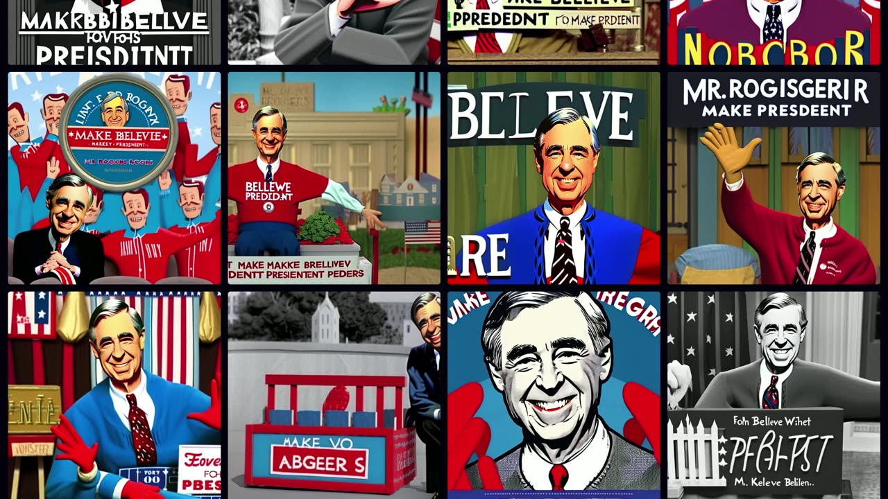 MR. ROGERS Runs for PRESIDENT | Let's Make BELIEVE!