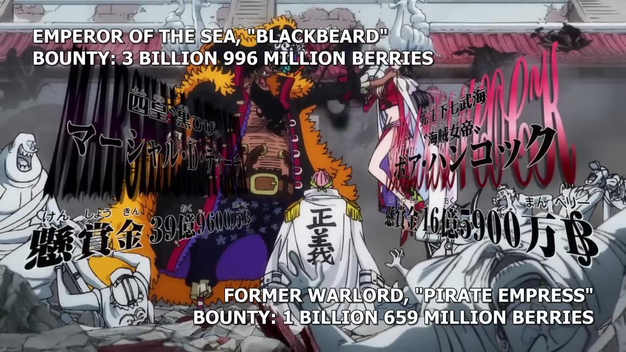 Blackbeard came for boa Hancock devil fruit