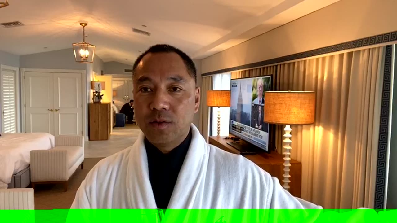 20200201文贵先生直播²:在马阿拉哥总统套房第二次直播西方社会将对中共在西方的沉默力量采取最严厉的打击措施