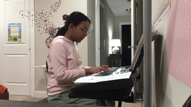 Anahita, pianist: Graduation Recital from Bastien 1B