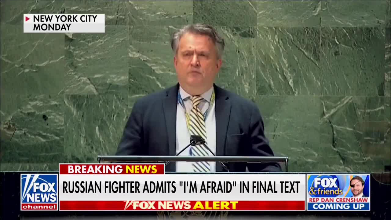 Ukraine Ambassador Reads Chilling Last Words of Russian Soldier to His Mother