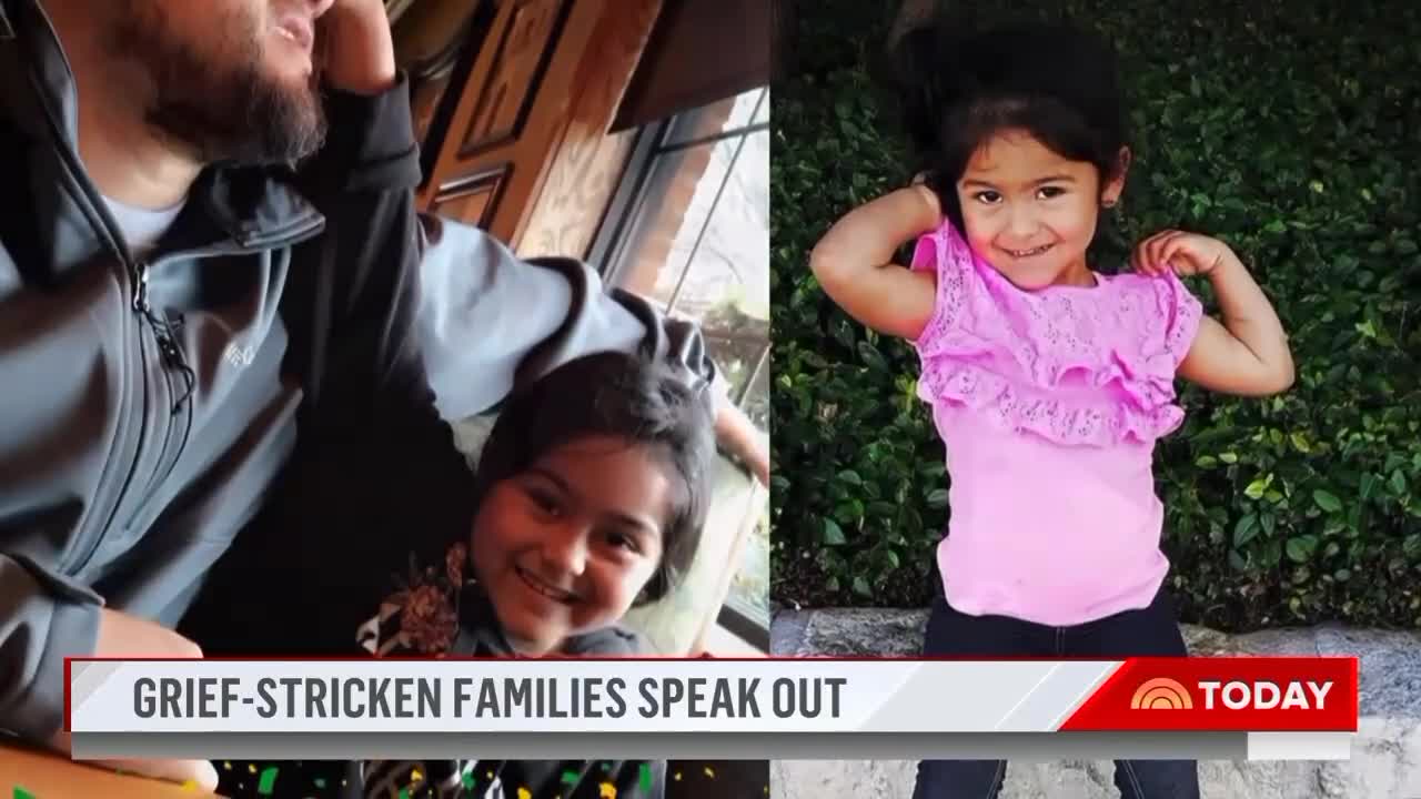 1 of 2 Two father's claim one child in shooting