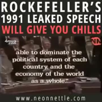 David Rockefeller đã nói gì