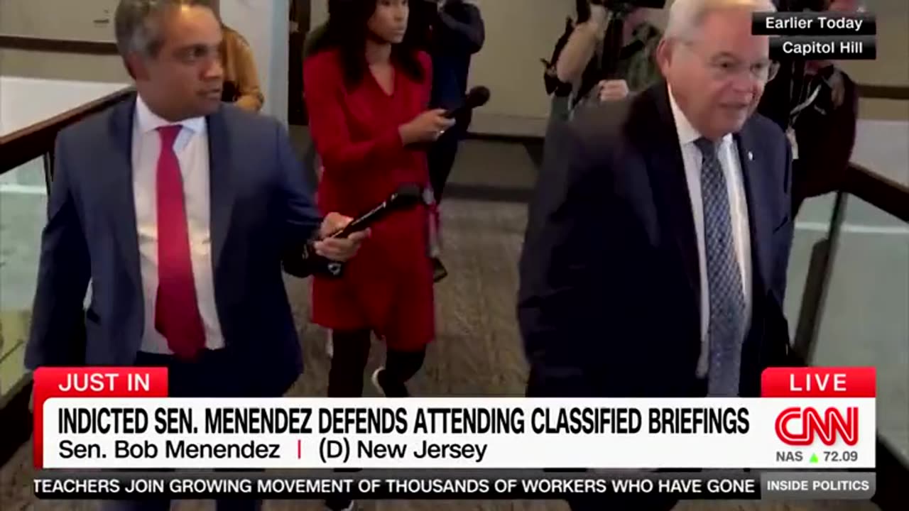 Sen. Menendez Doubles Down On Attending Classified Briefing