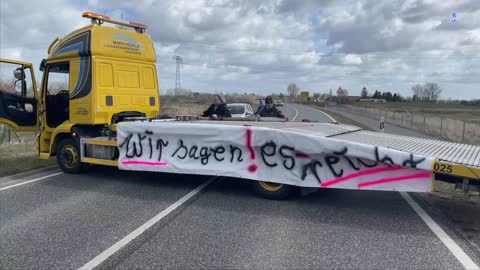 Protestaktion Loitzer Unternehmen gegen Spritpreisabzocke 08-04-2022