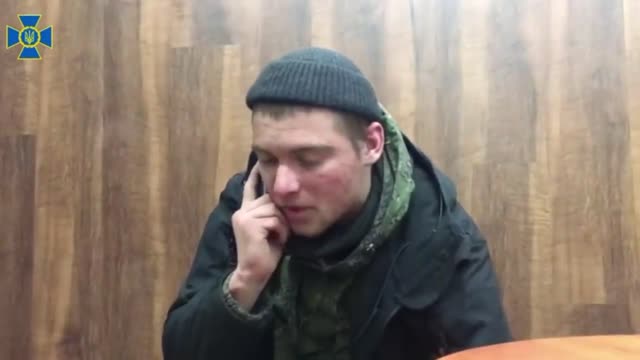 Russian soldier takes the Ukrainian side. Phone call with mom.