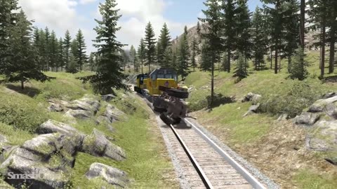 Train Accidents #7 - BeamNG DRIVE SmashChan