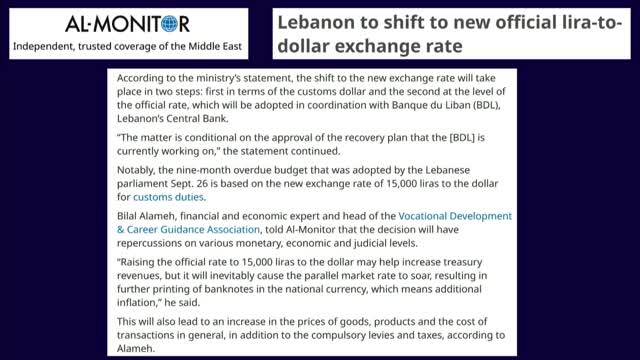 UK Column News - 12th October 2022 - Some Lebanese Are Financially More Equal than Others