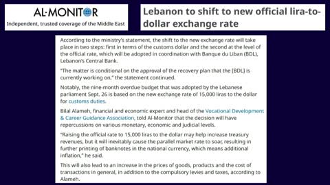 UK Column News - 12th October 2022 - Some Lebanese Are Financially More Equal than Others