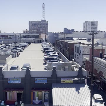 Rooftop View of the LA Fashion District #shorts