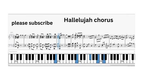 how to play hallelujah chorus easy tricks