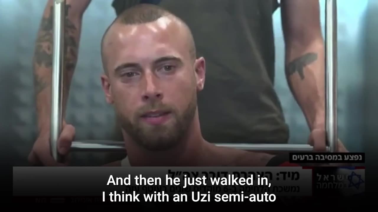 Survivor of the Arab Muslim Massacre of Israeli Music Festival Attendees