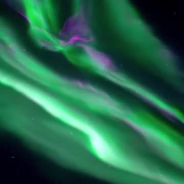 Stunning footage of the Northern Lights from Finland