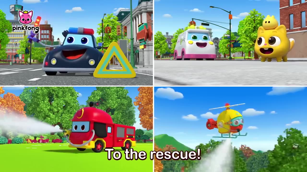 Rescue team cartoons